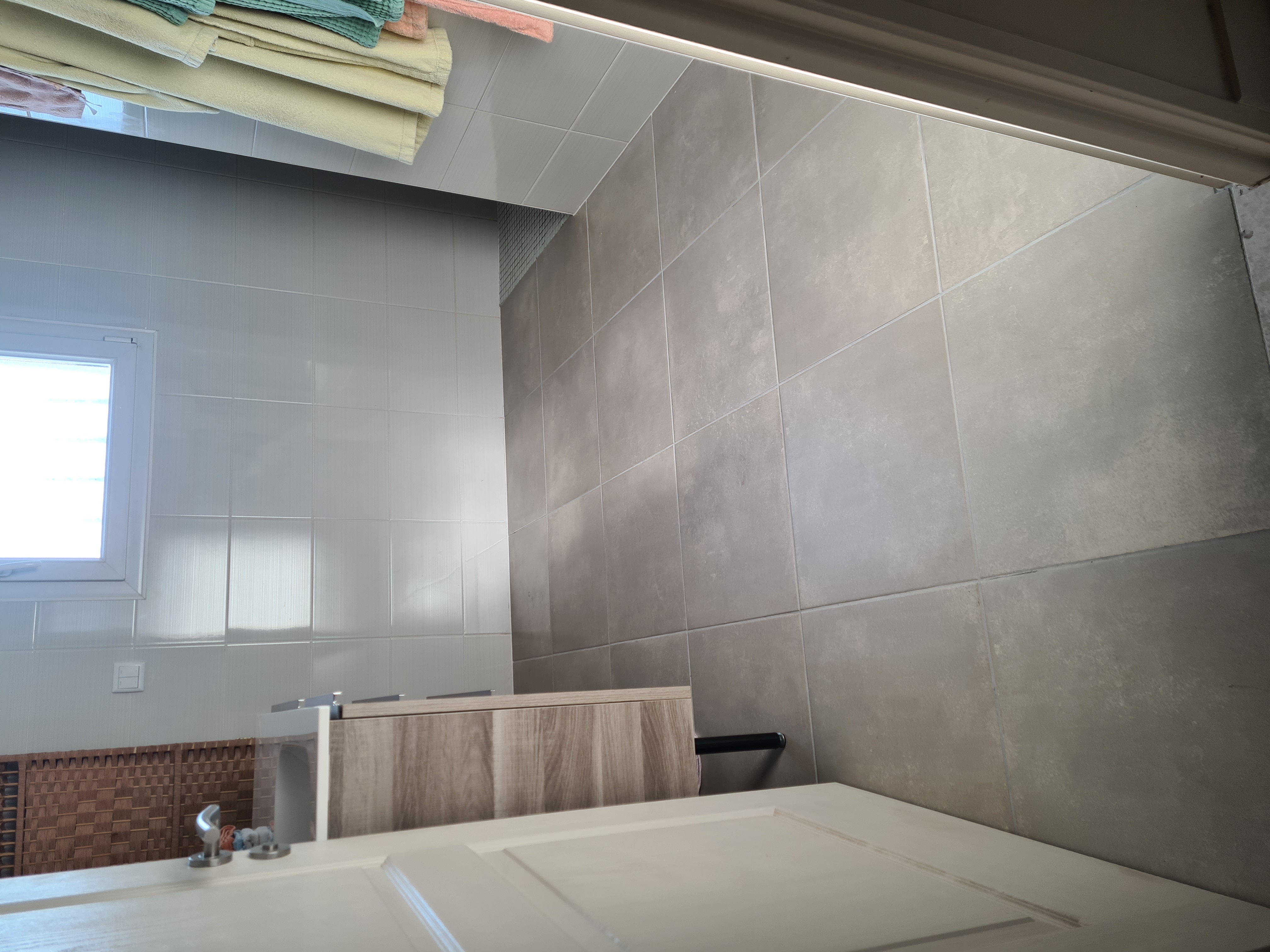 Réfection du sol d'une salle de bain